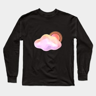 Sun Behind Cloud Long Sleeve T-Shirt